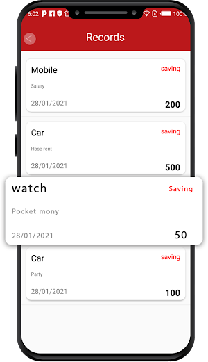 Saving Goals  : Saving Wallet Screenshot 3