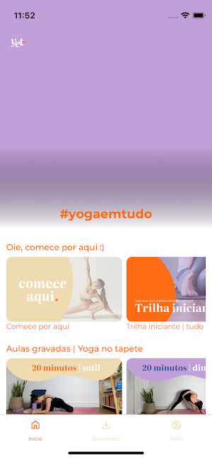 Yoga em tudo Screenshot 2