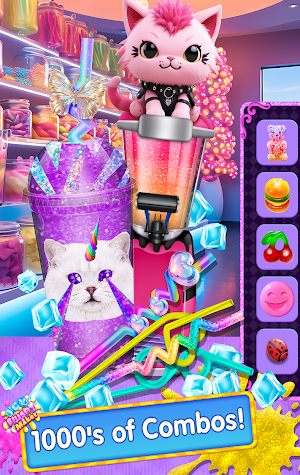 Icy Rainbow Slushy Maker Game Screenshot 1