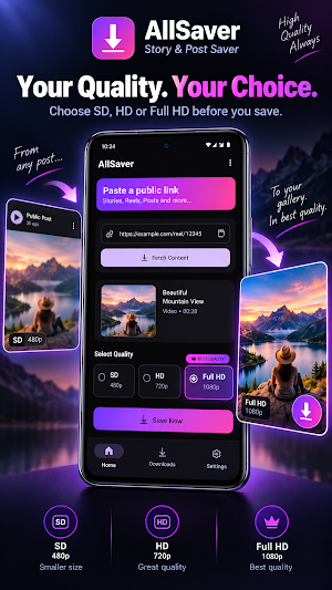 AllSaver - Story & Post Saver Screenshot 2