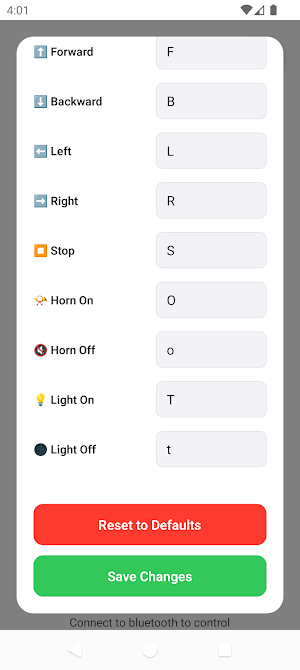Bluetooth Car Controller Screenshot 3