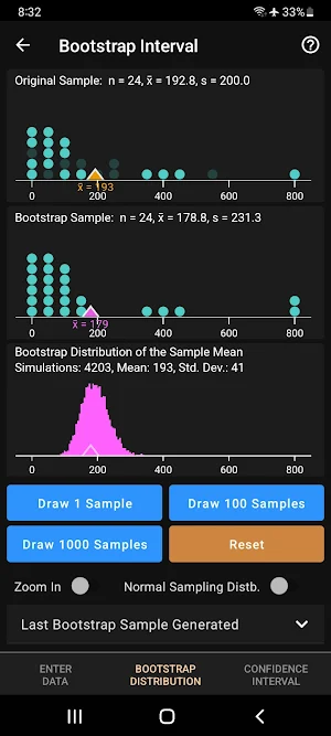 Art of Stat: Resampling Screenshot 2