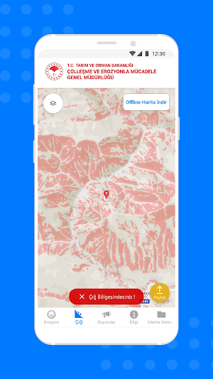 Erozyon ve Çığ Screenshot 0
