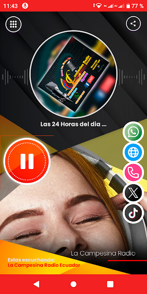 La Campesina Radio Ecuador Screenshot 1