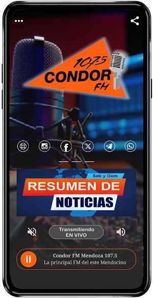 Condor FM Mendoza 107.5 Screenshot 0