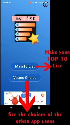 My Winners List Screenshot 0