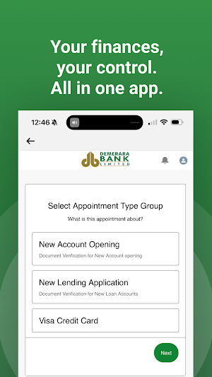 Demerara Bank Mobile Screenshot 1