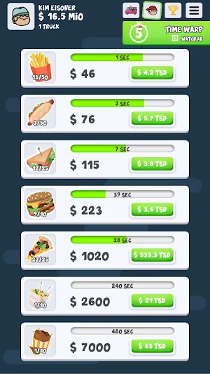 Idle: Foodtruck Screenshot 3