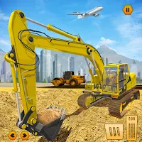 Excavator: Road Construction