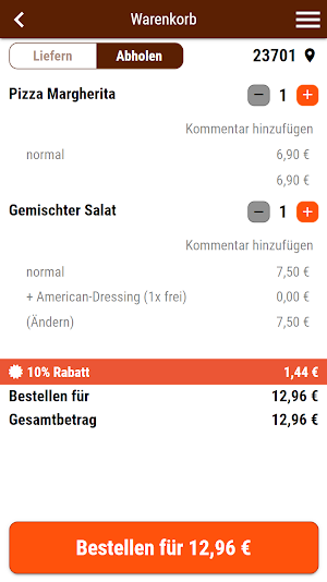 Grillhaus Eutin Screenshot 1