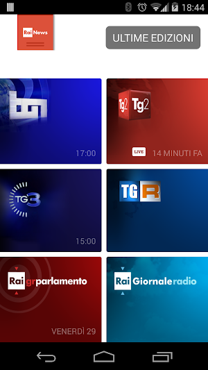 Rainews Screenshot 2