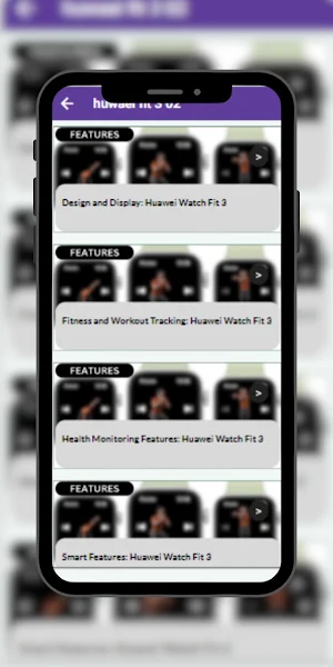 Huawei Fit 3 App Guide Screenshot 2