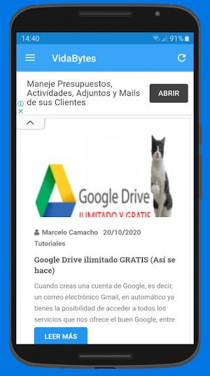 VidaBytes Screenshot 2