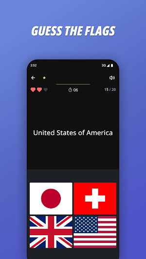 Flag Game:Geography World Quiz Screenshot 0