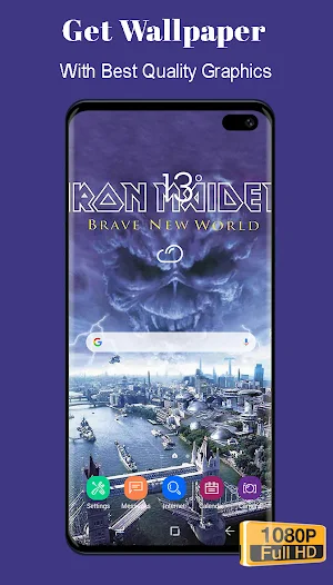Iron Maiden Wallpaper Screenshot 0