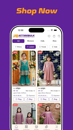 AttireBulk - B2B Marketplace Screenshot 2