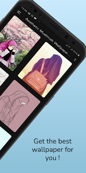 Aesthetic Moslem Hijab Wallpaper 4K Screenshot 1