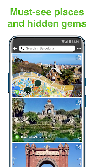 Barcelona SmartGuide - Audio Guide & Offline Maps Screenshot 2
