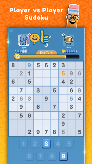 Sudoku Scramble - Head to Head Puzzle Game Screenshot 0