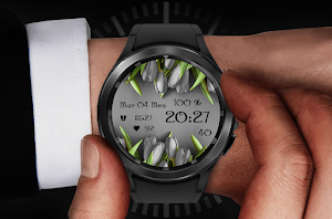 EY37 Tulips 8 March WatchFace Screenshot 1