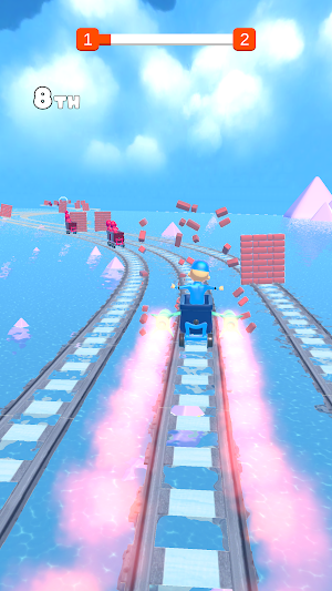 Roller Coaster Race Screenshot 2