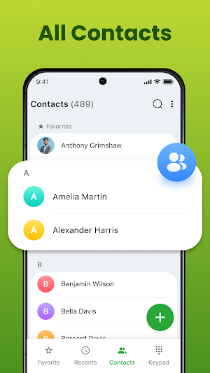 Contacts & Phone Dialer Screenshot 3