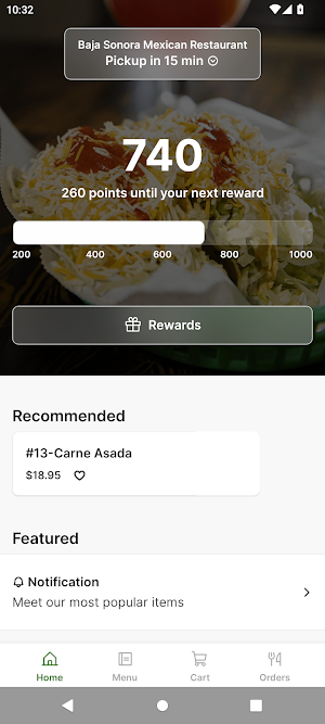 Baja Sonora Mexican Restaurant Screenshot 0