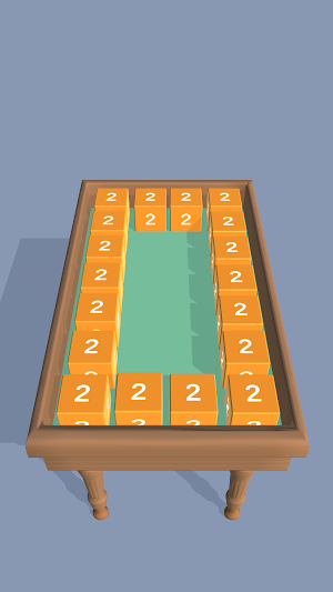 Physics Chain Cube 3D Merge Screenshot 3