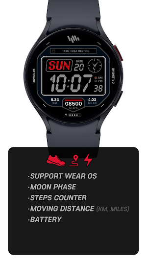 SamWatch Digital Shu 8 Screenshot 1