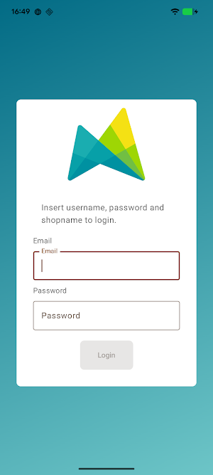 Mystore Admin Screenshot 0
