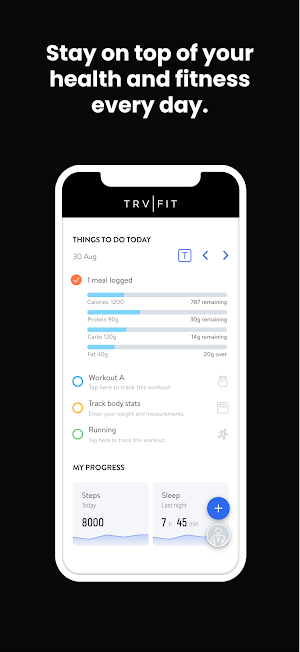 TRVFIT TRAINING Screenshot 1