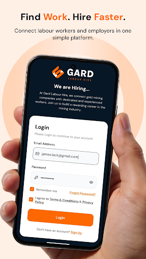 Gard Labour Hire Screenshot 0