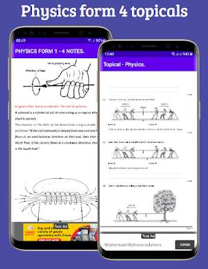 Physics; form 1-4 topicals. Screenshot 3