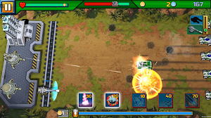 Tank ON 2 Jeep Hunter - Arcade Base Defender Screenshot 0
