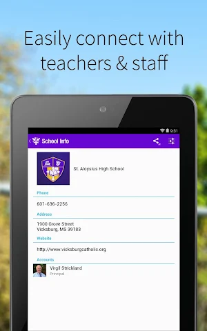 Vicksburg Catholic School Screenshot 1