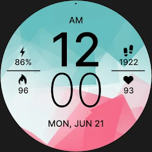 Beauty Sporty Fit Watch Face Screenshot 3