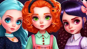 Cute Dolls: Dressup Game Screenshot 1