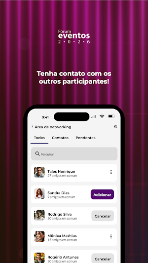 Fórum Eventos Screenshot 1