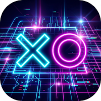 Neon Tic Tac Toe