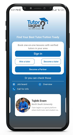 Tutor Lagbe Screenshot 0