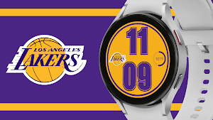 Los Angeles Lakers Watch Face Screenshot 0
