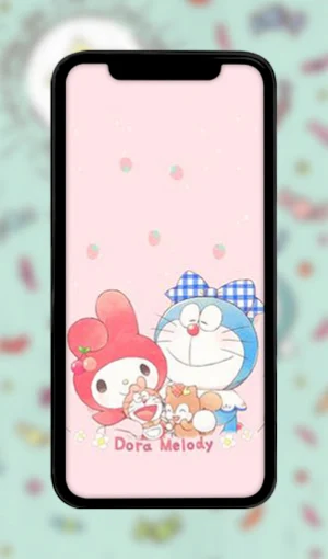 Blue Cat Cartoon Wallpaper HD Screenshot 0