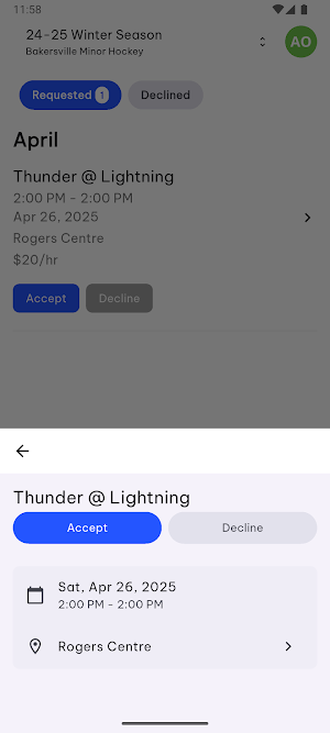 TeamLinkt Officials Screenshot 3