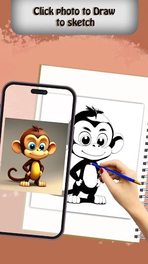 Trace and Draw Sketch Drawing Screenshot 0