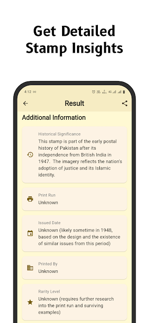 Stamp Identifier-Stamp Scanner Screenshot 2