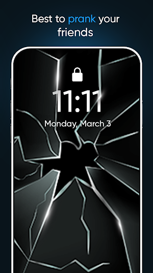 Broken Screen Prank Wallpaper Screenshot 2