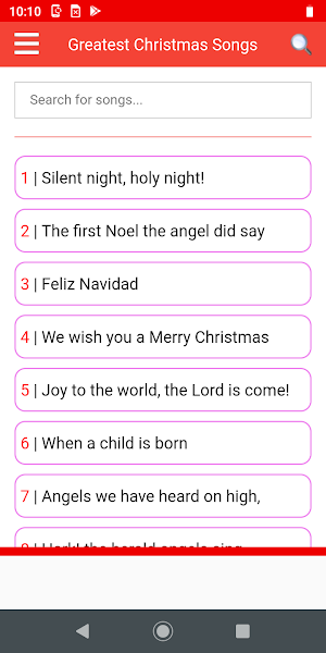 Greatest Christmas Songs (offline) Screenshot 0