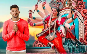Navratri photo editor frames Screenshot 0