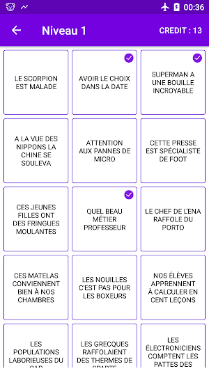 Contrepèterie Quizz Screenshot 1