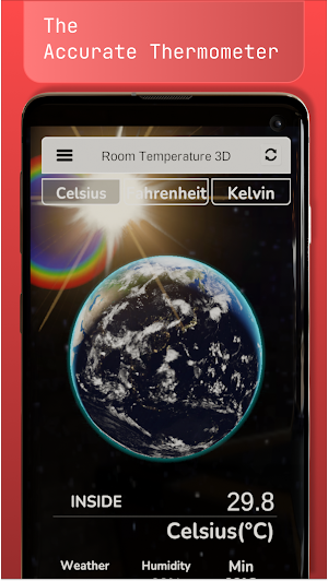 Room Temperature Thermometer Screenshot 0